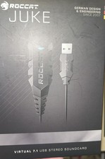 ROCCAT Juke Model ROC-14-111-AM 7.1 Surround Soundcard Headset Adapter NIB