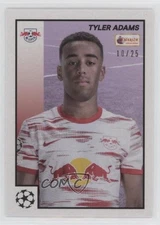 2021-22 Topps Merlin's Heritage 97 UCL Purple 10/25 Tyler Adams #69 g1z
