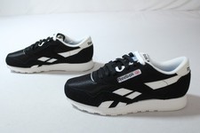 Reebok Men's Lace Up Classic Nylon Running Sneakers JL3 Black Size US:7 UK:6