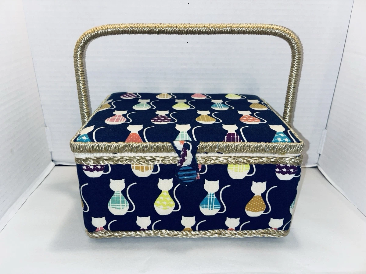Cat Sewing Box for sale | eBay