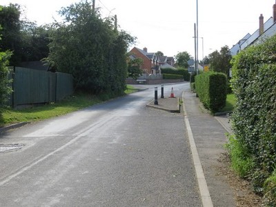 Photo A3 Ashbrook Lane (B5234) in Abbots Bromley Looking westward. c2016