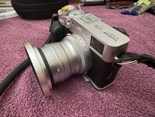 Fuji X100V Silver With 28 mm Converter Lens, 3400 Actuations  loads of Extras