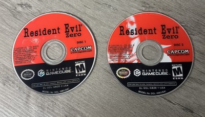 Resident Evil Zero Disc Only 1-2 (Nintendo GameCube 2002) Tested, Free Shipping