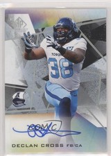 2021 SP Game Used Edition CFL Auto Declan Cross #A-DC Auto o2l