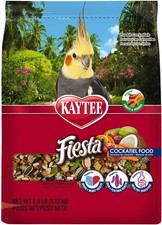 Bird, Kaytee Fiesta Max - Cockatiel Food 2.5 lbs 