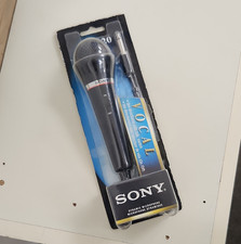Sony F-V120 Dynamic Vocal Handheld Microphone On/Off Switch 3.5mm Wired