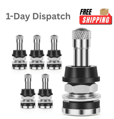 Wlnynir 6 Pack TR416 Tire Valve Stems High Pressure 200 PSI Brass