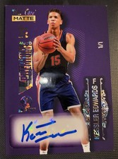 2022 Wild Card Holo-Lux Premium Auto Kessler Edwards Gold Foil 1/1 SP Pepperdine