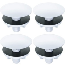 WILLBOND 4 Pieces Kitchen Sink Hole Cover Faucet Cap Kitchen Sink Tap Hole Pl...