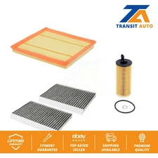Air Cabin Engine Cartridge Oil Filters (3 Total) Kit For 2015 BMW 740Ld xDrive