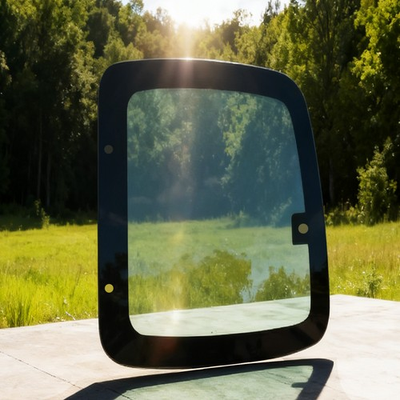 #ad Left Driver Side Quarter Glass For 2001 2004 Toyota Tacoma 2 Door Extended Cab $56.65