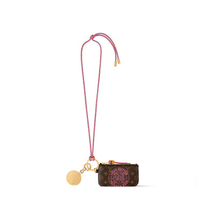NEW Louis Vuitton Monogram Phone Holder Pouch M28125 Authentic LV