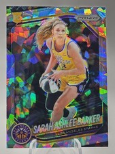 Sarah Ashlee Barker 2025 Prizm WNBA RC Cracked Ice Prizm #31 LOS Angeles Sparks