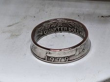 1979 - Size 9 Dated Quarter Coin Ring