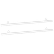 PVC Poster Hanger Rail Strip 40cm/16inch with Clips,2 Set