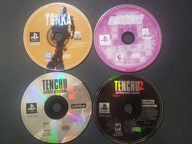 Official Sony PlayStation 1 PS1 Slim PSone Console Controller 10 Games