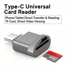 Type C To Micro SD TF Card Reader OTG USB Adapter Converter For Samsung Phone