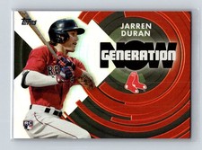 2022 Topps Generation Now #GN-36 Jarren Duran Boston Red Sox