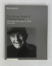 The Private World of Truman Capote Auction Catalog – Bonhams (2006)