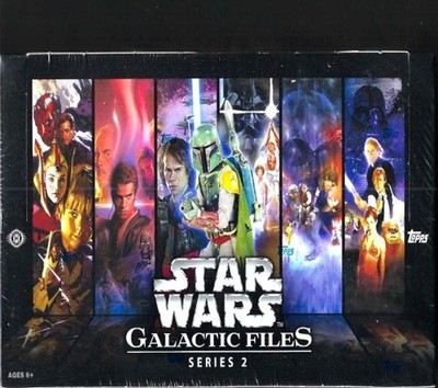 2013 TOPPS STAR WARS GALACTIC FILES SERIES 2 COMPLETE BASE SET AND WEAK MINDED!