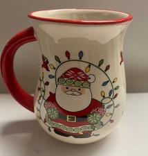 Temptations Christmas Santa-Elf Mug Cup Coffee Tea Hot  Cocoa PPP-LD-521504