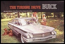 1960 Buick Color Brochure Lesabre Invicta Electra