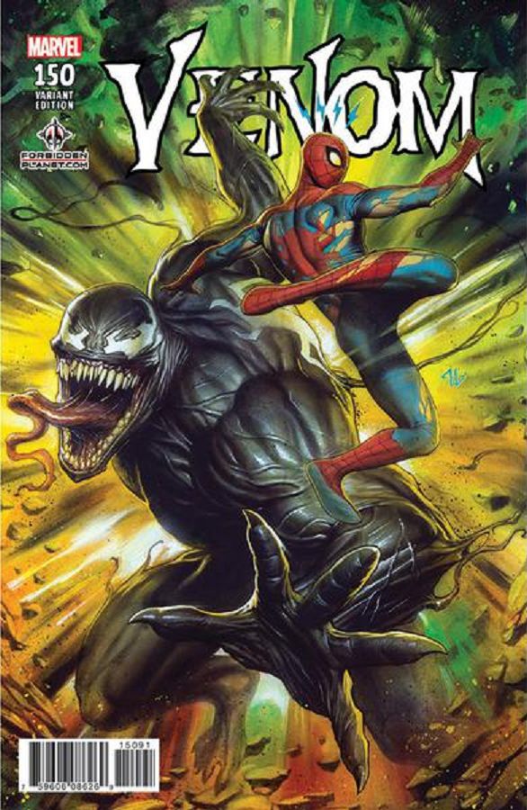 VENOM 150 ADI GRANOV FORBIDDEN PLANET COLOR VARIANT NM EDDIE BROCK