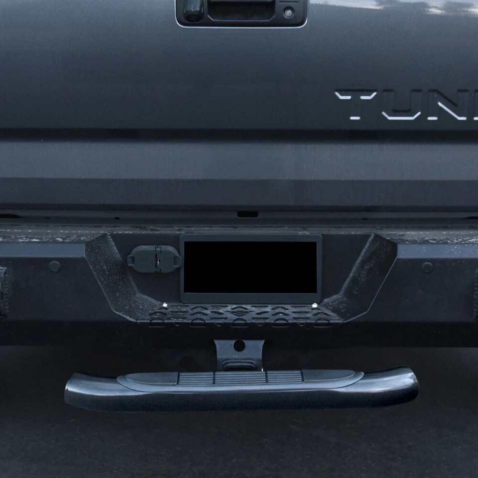 TLAPS 3" Tube Trailer Hitch Step+2" Tow Receiver Black For Nissan Subaru Toyota Foto 4 de 4