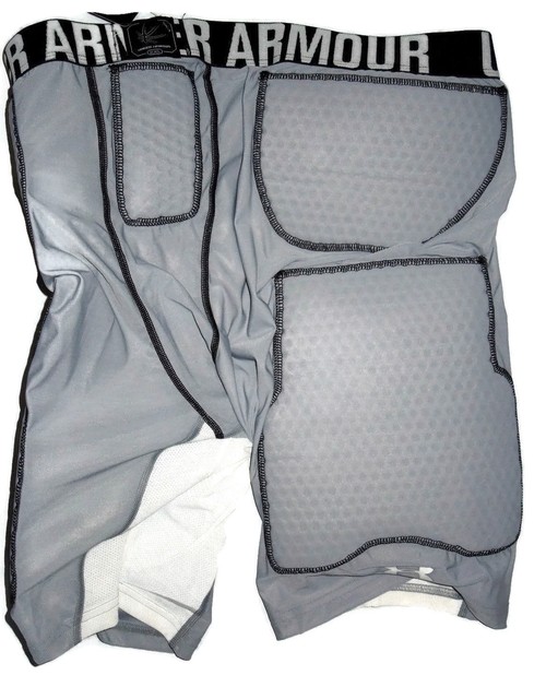 under armour padded compression shorts