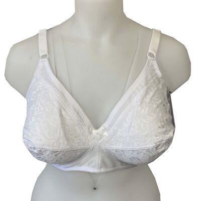 Sassa Damen BH Soft-BH ohne Bügel Basic 88160 Größe wählbar Weiß NEU