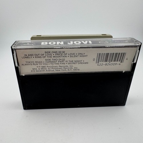 Bon Jovi - 7800 Fahrenheit (cassette) 1985 TESTED WORKS - Picture 3 of 3