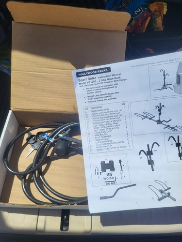 Hollywood Sport Rider 2 Bikes Hitch Bike Rack - HR1000. EUC - Picture 5 of 7