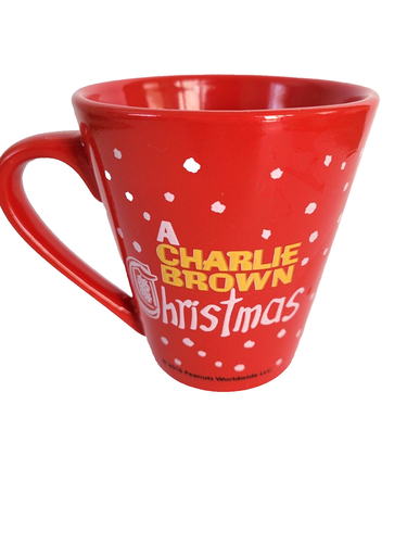 Peanuts Snoopy Charlie Brown &Friends Christmas Coffee Mug Red 2016 Zak! Designs - Picture 4 of 11