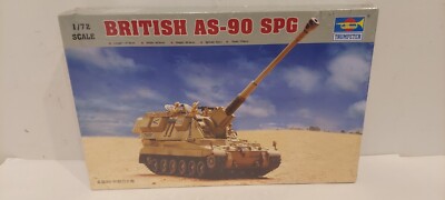 Trumpeter  1/72 Trumpeter British AS-90 SPG Plastic Model