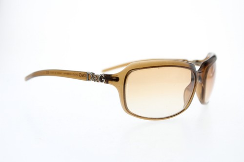 Dolce & Gabbana DG2192 875 Brown Rectangle Wrap Sunglasses 62-17 115 mm Italy