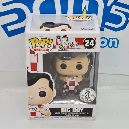 Bob's Big Boy - Bob (New Pose) Funko Pop! Vinyl #24 - Picture 1 of 3