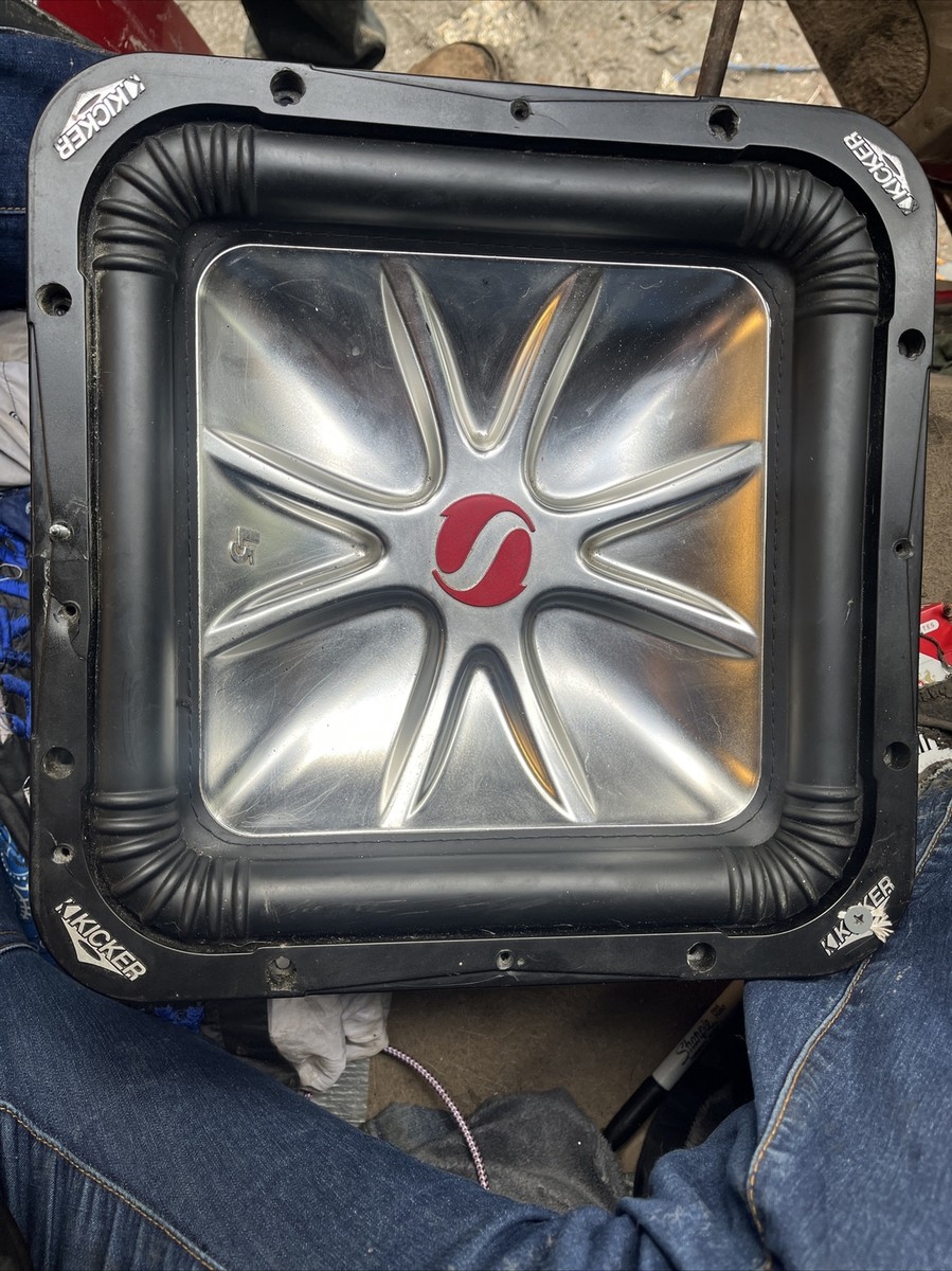KICKER L5 12インチウーファー 4Ω ソロバリック(ジャンク Kicker Solo Baric 12L5 PARTS OR REPAIR ONLY | eBay