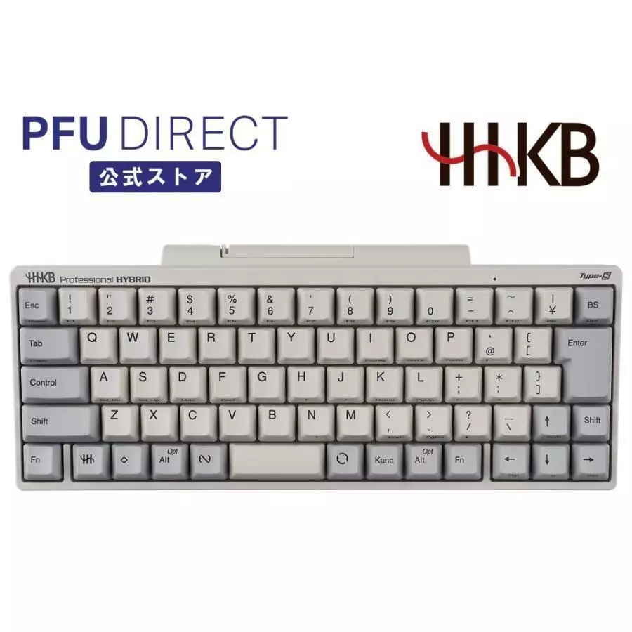 PFU HHKB Professional HYBRID Type-S Japanese Keyboard Layout White  PD-KB820WS FS eBay