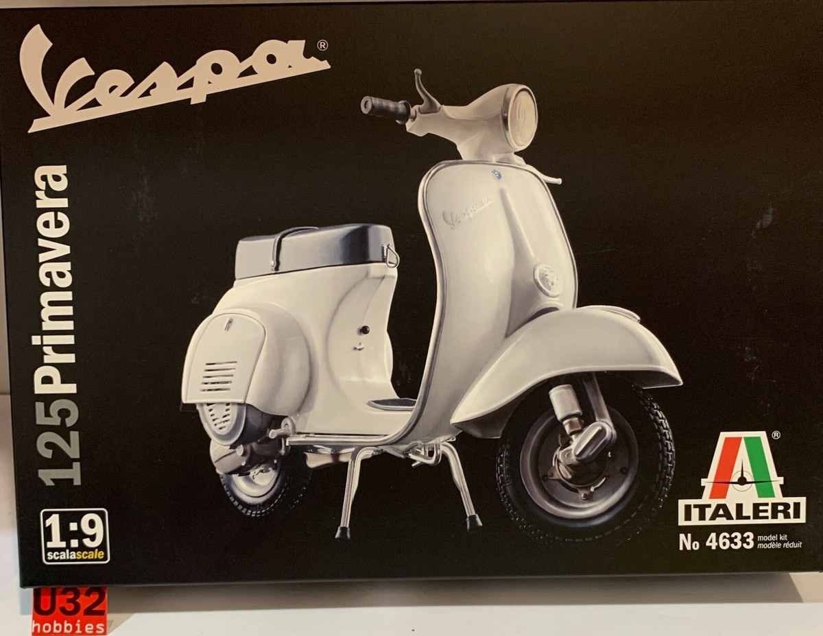 ITALERI Vespa 125 Primavera 1:9 完成品 ベスパ Amazon.com: Italeri 4633 Vespa 510104633-1:9 125 Inch