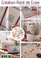 French cross stitch magazine Creation point de croix No.75