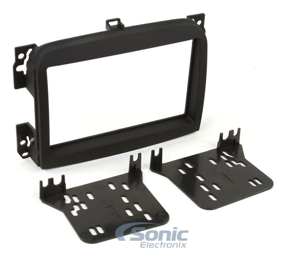 Kit de tablero de coche Metra 95-6521B doble DIN para Fiat 500L 2014-up Foto 2 de 4