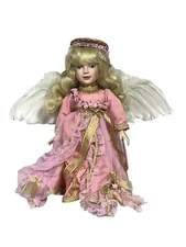 Paradise Galleries "Angle Of Gentleness" 13.5" Porcelain Doll  714