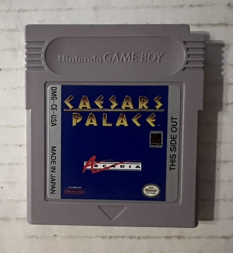 Nintendo Game boy Caesar’s Palace Scrabble & Shanghai Authentic Tested - Picture 5 of 10