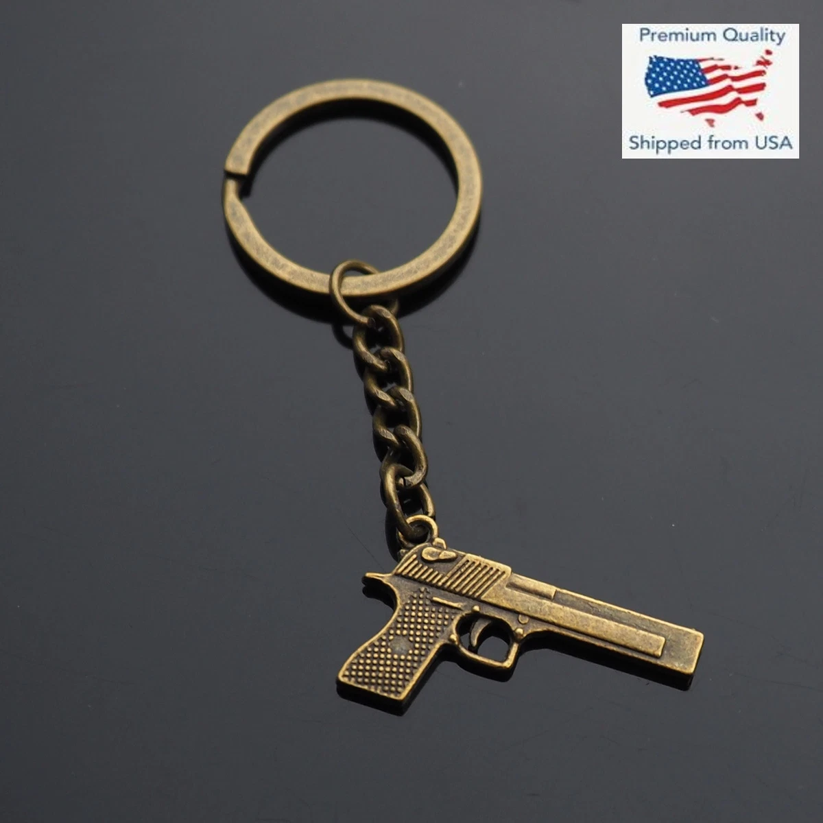 Pistol keychain hotsell