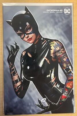 Catwoman #43 Minimal Trade Dress Tattoo Variant Cover by Nathan Szerdy