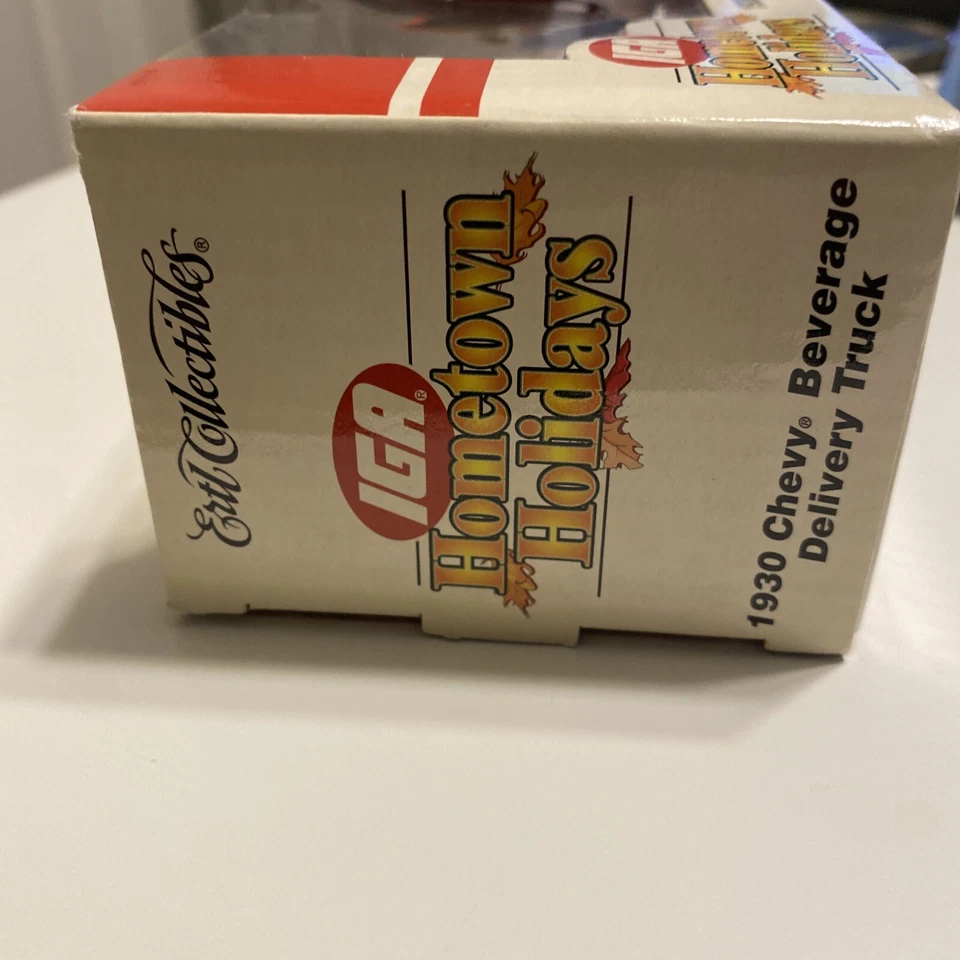 ERTL 1/43 Scale 1930 Chevy IGA Hometown Holidays Beverage Delivery Truck-NIB - Image 3 of 4