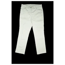 Raphaela By Brax Ina Touch Jeans 7/8 Pants Stretch Straight High 36K S W28 Beige