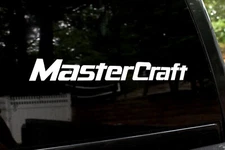 Mastercraft Boat Decals SET OF 2 Vinyl Decal Stickers