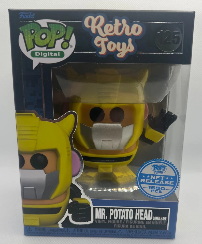 Digital Funko Pop MR POTATO HEAD as BUMBLEBEE #125