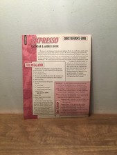 Expresso Calandar Address Book Quick Reference Guide Mac OS